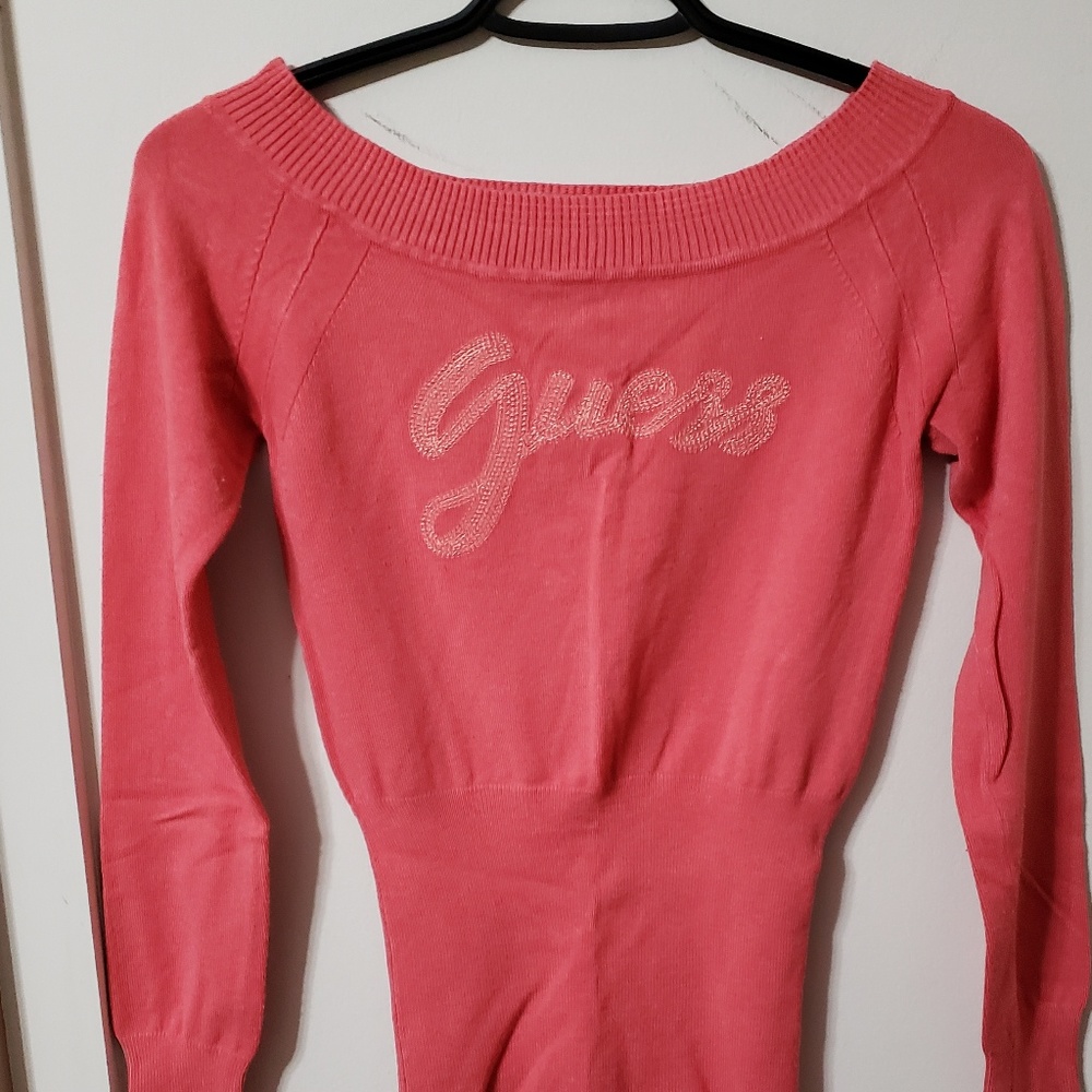 Coral Sweater by Guess